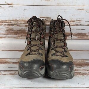 Irish Setter Steel Toe Waterproof Leather Work Boots Mens Size 12 D Brown